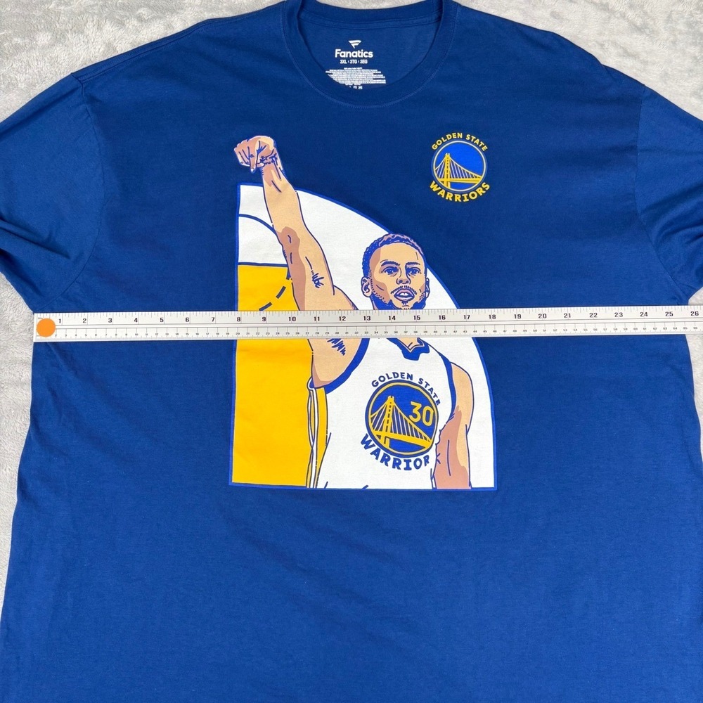 Golden State Warriors‎ Fanatics NBA T-Shirt Long Sleeve 3XL - Picture 8 of 12
